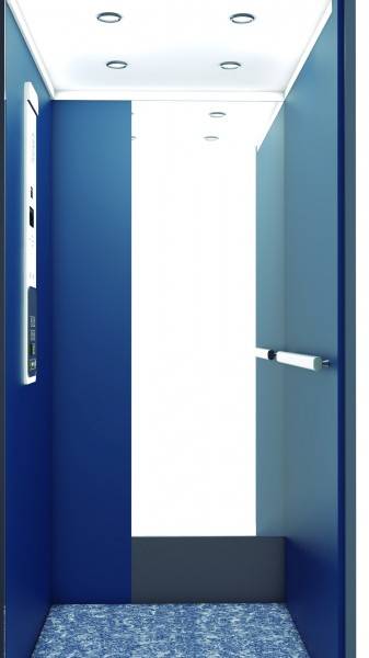 ThyssenKrupp synergy azzurro cabina