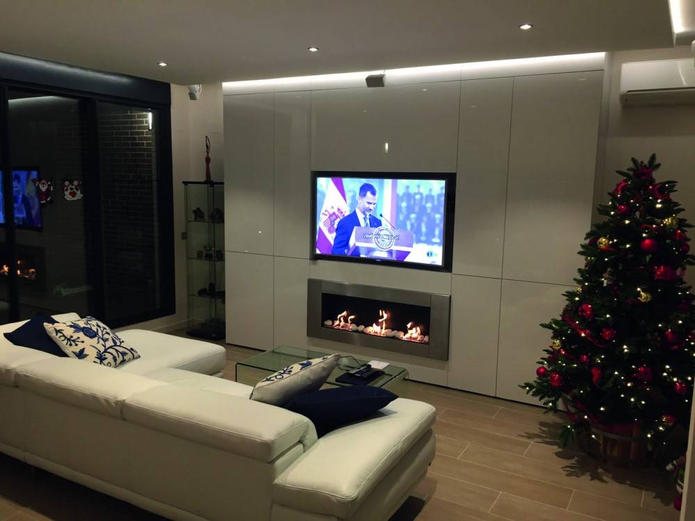 Alma interiorismo, referencia en calidad y experiencia en diseño ... Diseño Interiores chimenea