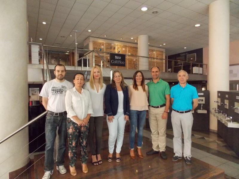 Parte del equipo de La Guardia & Moreira