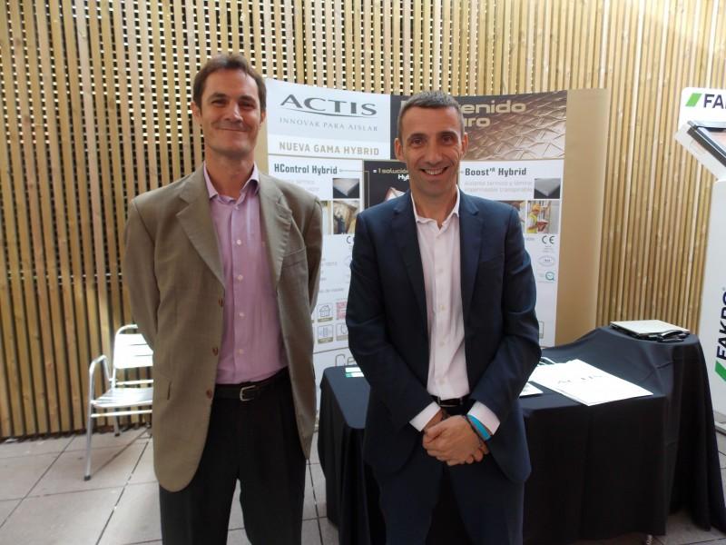 Josep Ramón Vallverdú y Cristophe Hamblot, de Actis.