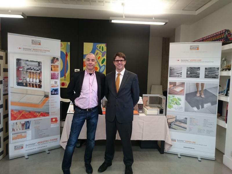 Rufo Ballester y Jon, de Schlüter-Systems.