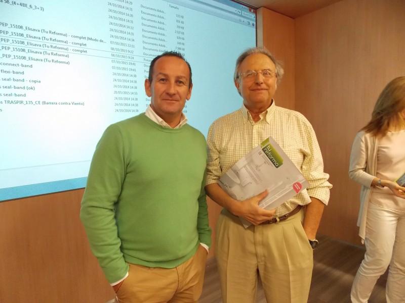 Juan Cañive, de Fakro y Josep Masoliver i Pou.