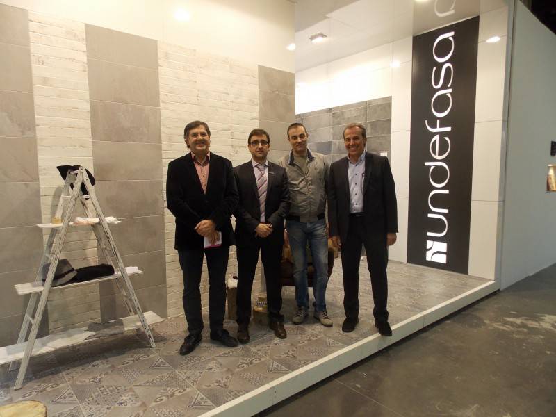 Ignacio Moliner, Montxo y Gonzalo de Jorge Fernandez Grupo junto a Jose Luis Batalla de Undefasa