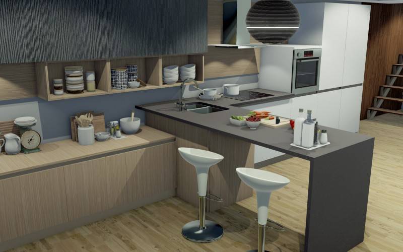 cocina ultima generacion diseño teowin