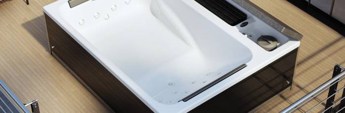 Spa LOFT de Grandform (SFA) en terraza