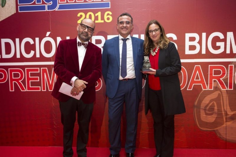 Virginia Castelló (Presidenta de Música en Vena) junto a José Corbacho y Lorenzo de la Villa