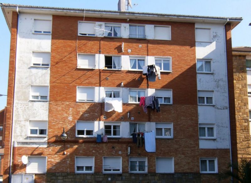 Edificio antes de la rehabilitación