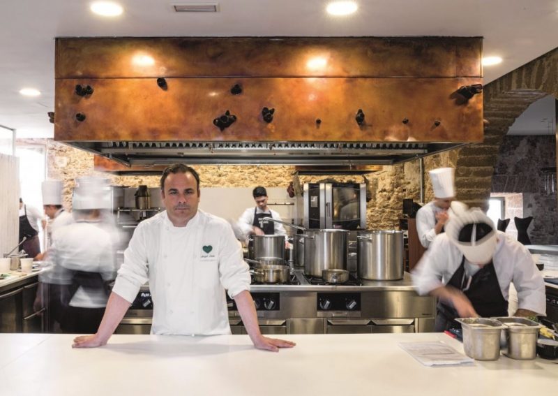 El chef gaditano Ángel León, Premio Cocinero del Año en Europa.