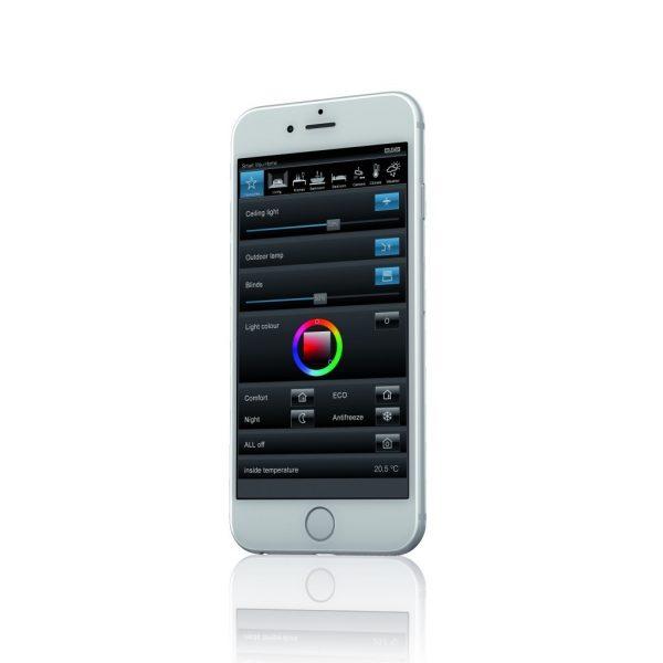 Control mediante Smart Visu Home en smartphone