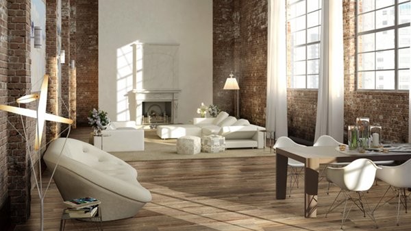SALÓN LOFT MADERA IROKO 180X20 BR
