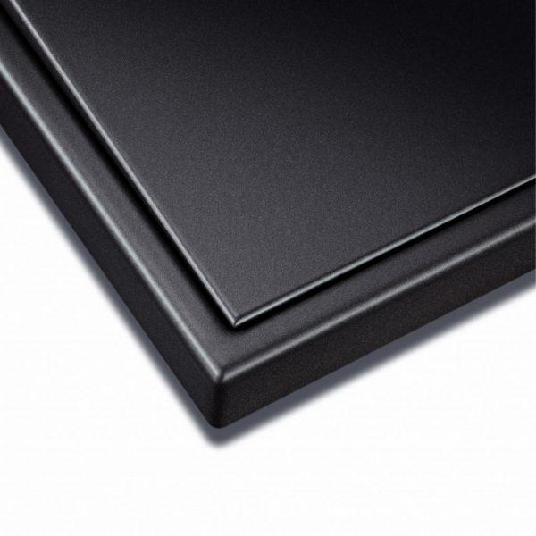 Serie LS 990 Dark en aluminio lacado mate oscuro (detalle)